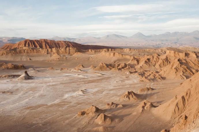 Moon Valley landscape in Chile
