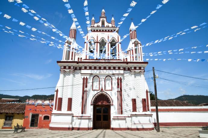 Church in Chiapa de Corzo, Mexico