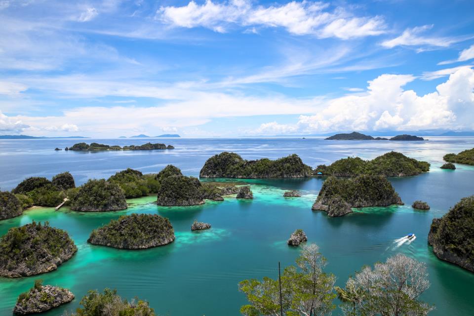 Raja Ampat islands and sea, Indonesia