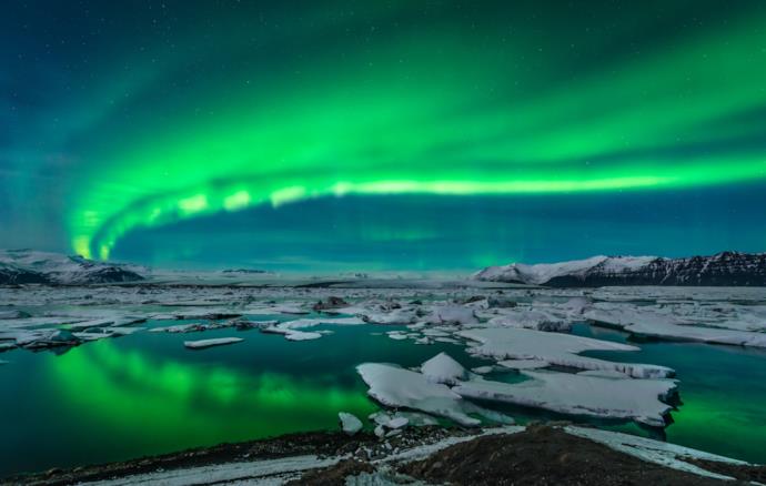 l'Aurora Boreale in Islanda