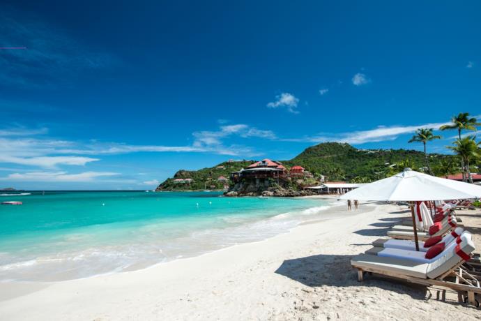 Caraibi, una spiaggia di St. Barth