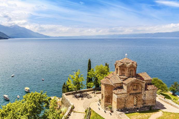 Lago Ohrid in Macedonia, meta per viaggi di gruppo