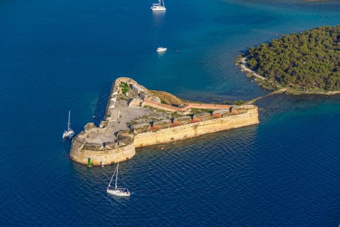 La fortezza rinascimentale di San Nicolò a Šibenik 
