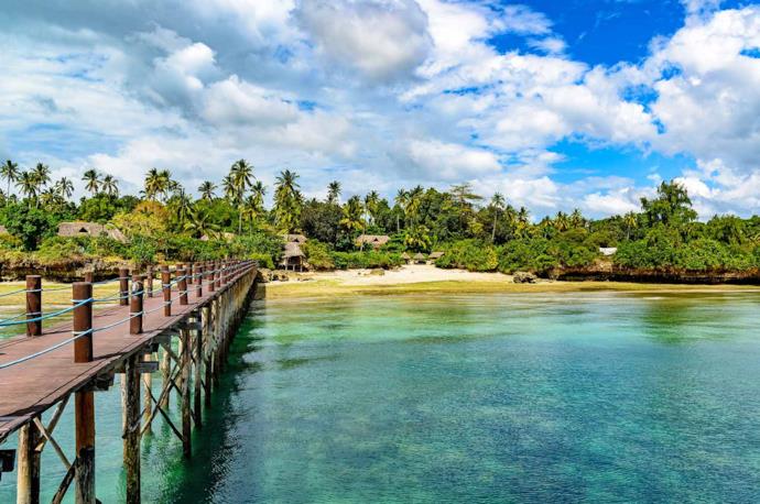 Resort sulla spiaggia a Zanzibar