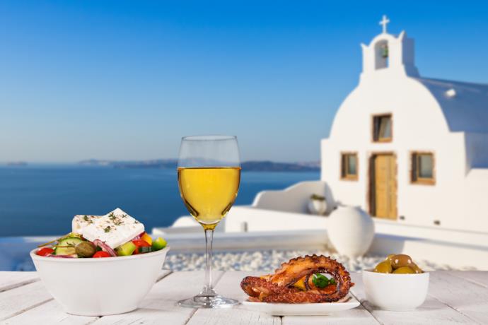 Piatti tipici delle isole greche