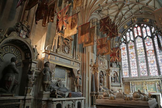 Scorcio interno della Cattedrale di Canterbury