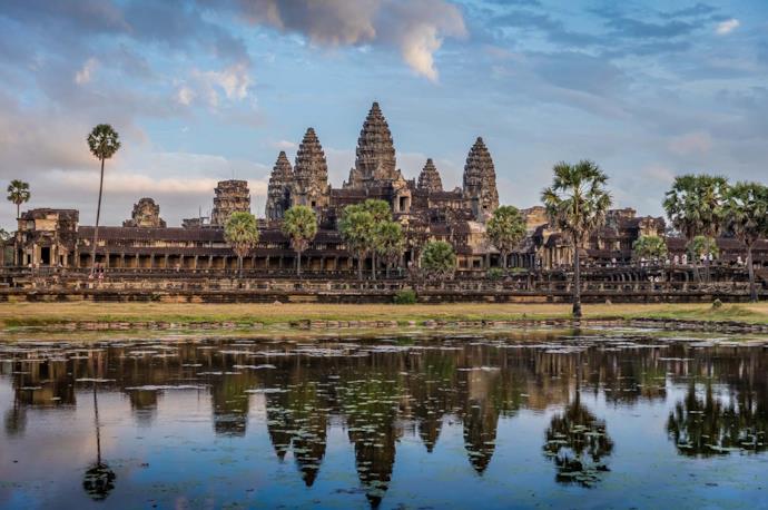 Il sito di Angkor Wat in Cambogia