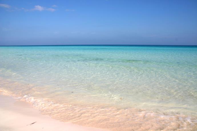 La bellissima spiaggia di Cayo Coco a Cuba