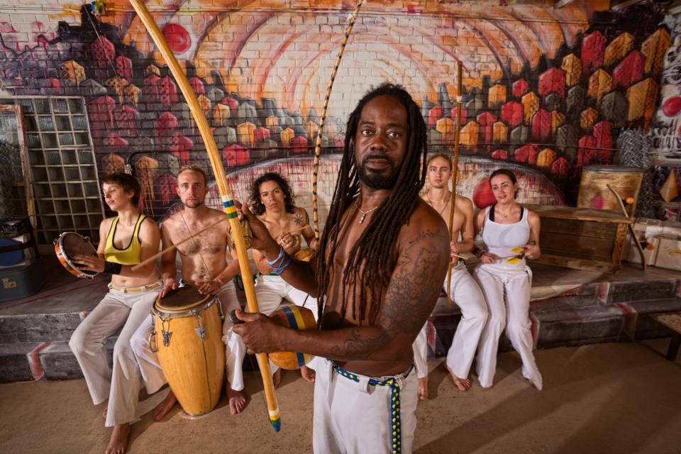 Ballerini di danza Capoeira in Brasile