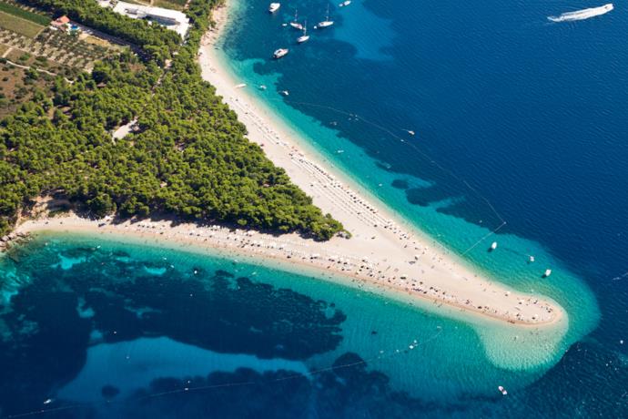 Spiaggia di Brac, Croazia