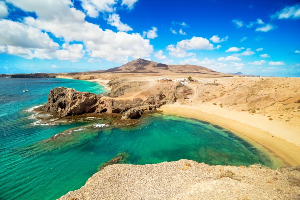 Playa Papagayo alle isole Canarie