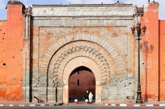 Bad Agnaou e e la sua porta in Marrakech