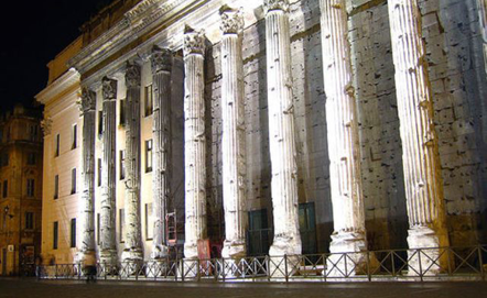 Il Tempio di Adriano a Piazza di Pietra