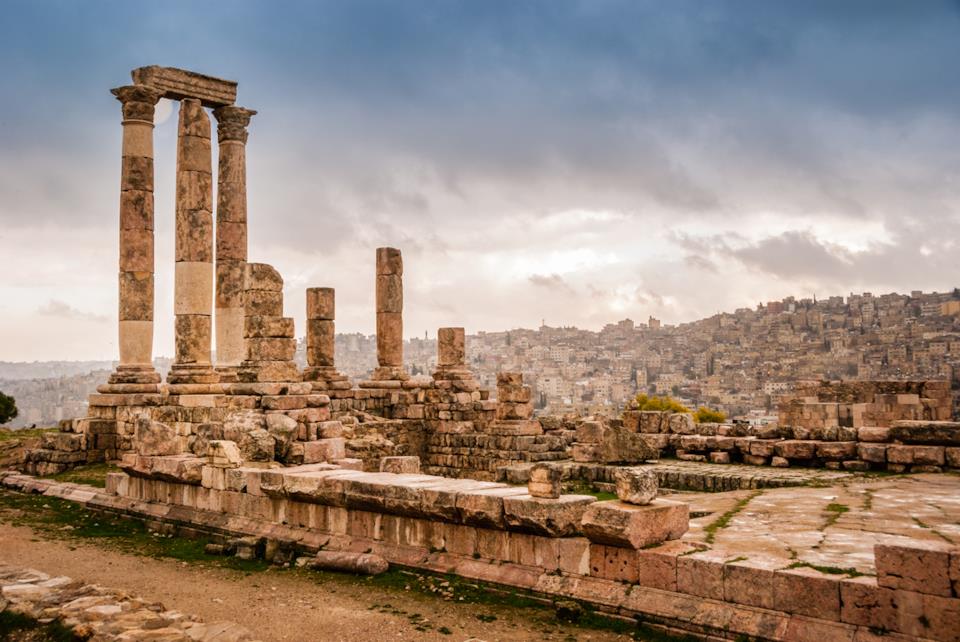 Rovine romane ad Amman, Giordania