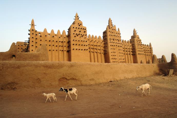 Una moschea del Mali