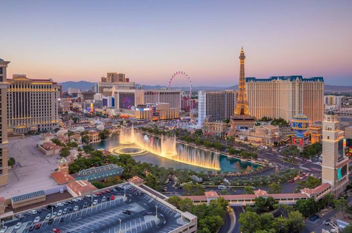 Panorama di Las Vegas