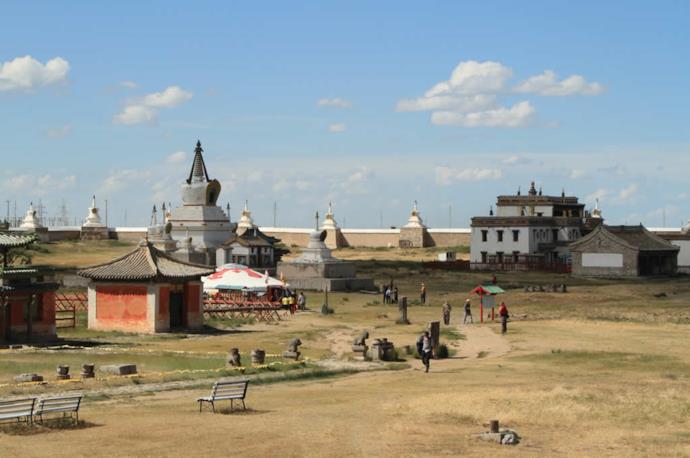 La città di Karakorum in Mongolia