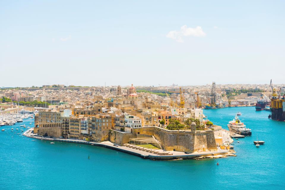 Malta, panoramica dall'alto