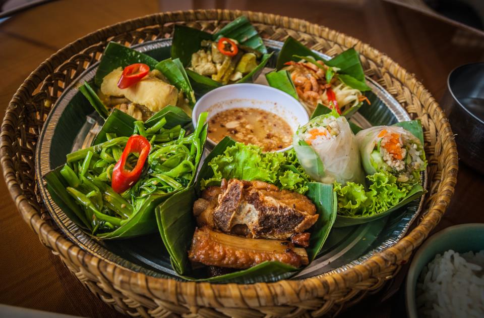 Un piatto della cucina cambogiana