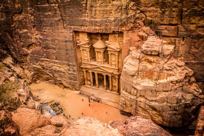 Vista di Petra