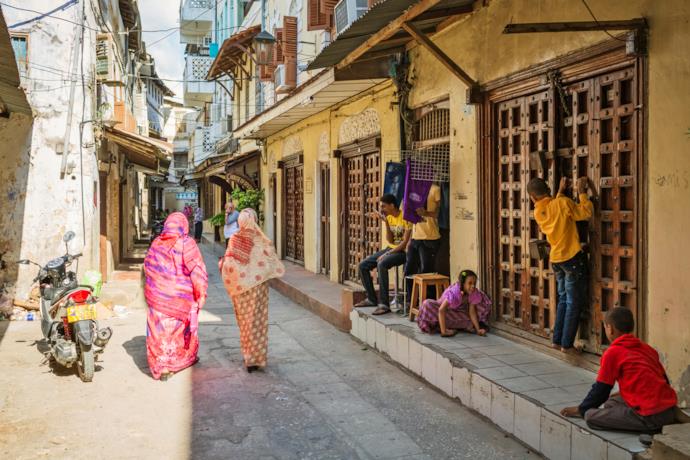 Scorcio di vita a Zanzibar