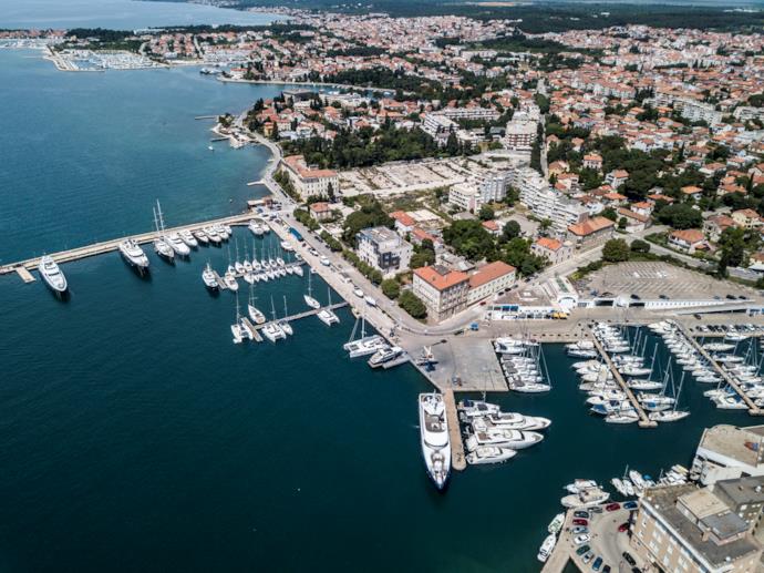 Zadar dall'alto