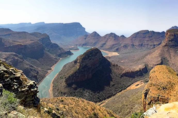Vista dall'alto del Blyde River Canyon, Sudafrica