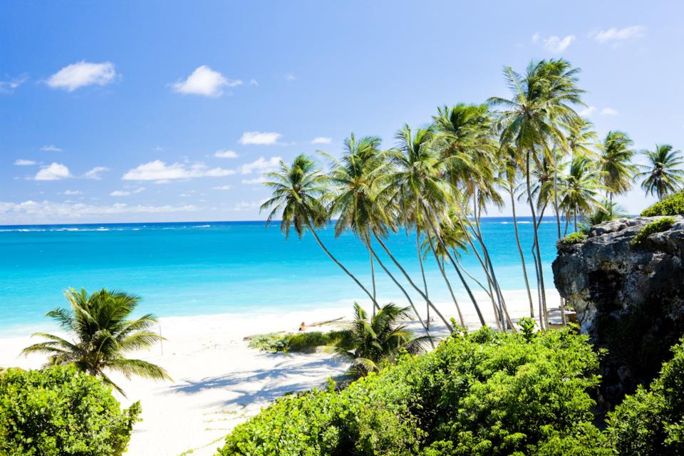 Una spiaggia da sogno dei Caraibi