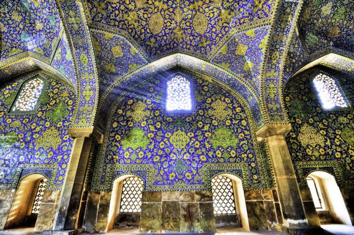Moschea dello Scià a Isfahan, Iran
