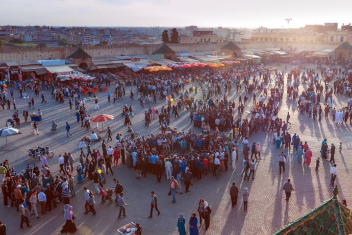 Piazza el-Hedim di Meknès