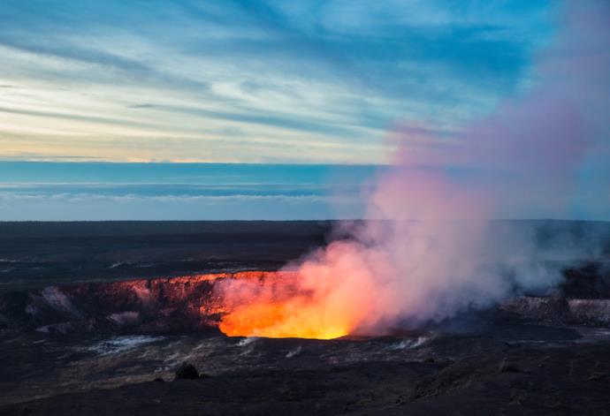 Il vulcano più attivo delle Hawaii: il Kiluaea