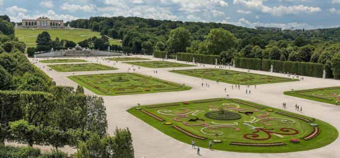 I Giardini più belli d'Europa, Giardino del Castello di Schonbrunn, Vienna, Austria