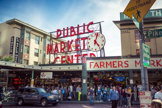 Il mercato più celebre di Seattle