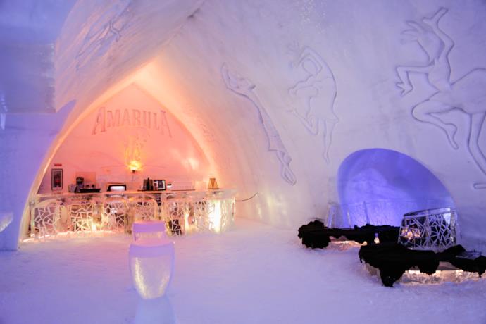 i 10 bar più particolari al mondo: Ice Bar, Hotel de Glace