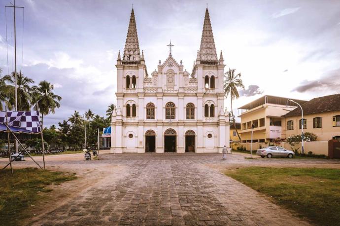 Chiesa di Santa Cruz a Cochin, India