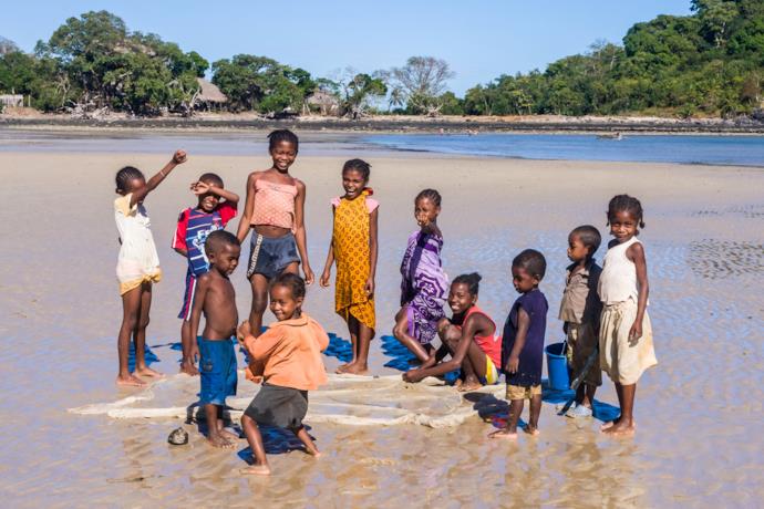 Bambini del Madagascar