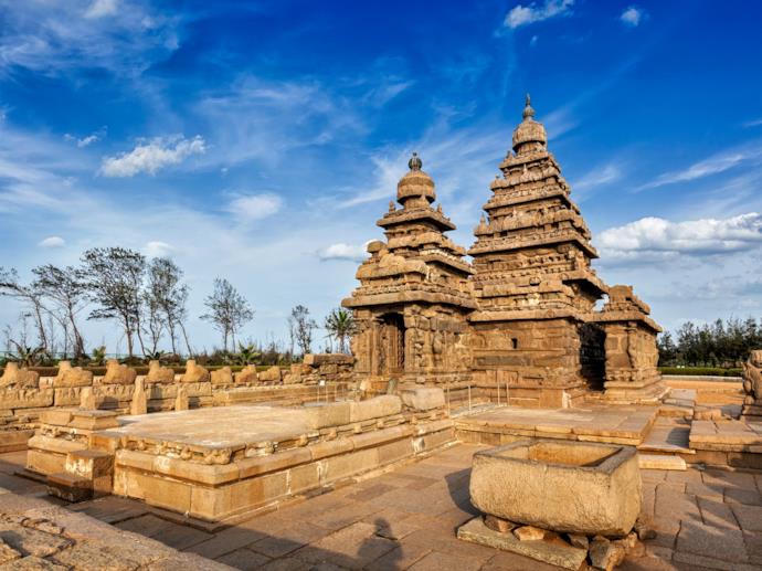 Un tempio del Tamilnadu in India.