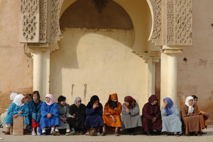 Scorci di vita quotidiana a Meknès
