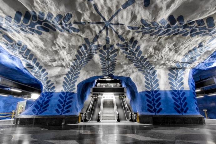 Stazione T-Centralen, Stoccolma interno
