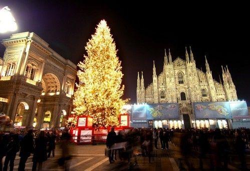Mercatini natalizi in Piazza Duomo a Milano