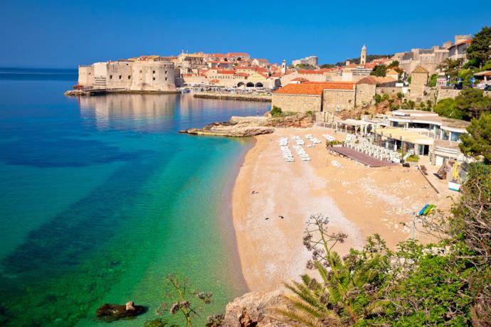 Spiaggia di Banje, Dubrovnik