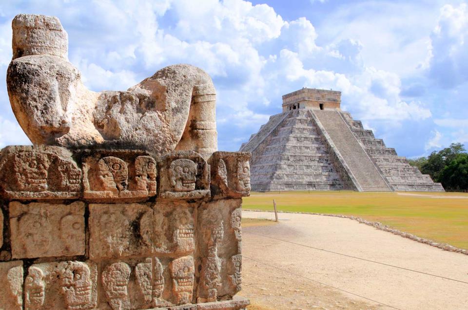 Piramide di Chichen Itza in Messico