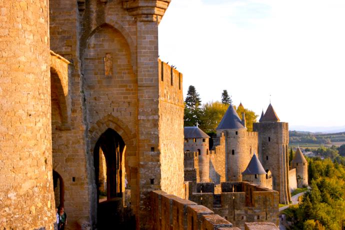 Le mura di Carcassonne