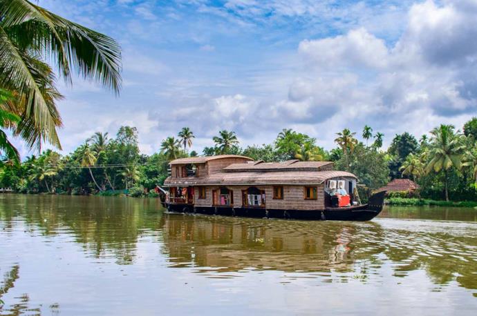Una houseboat ad Alleppey