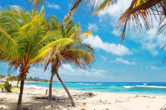 Spiaggia in Giamaica