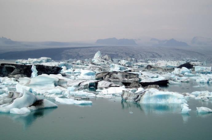 Un ghiacciaio in Islanda