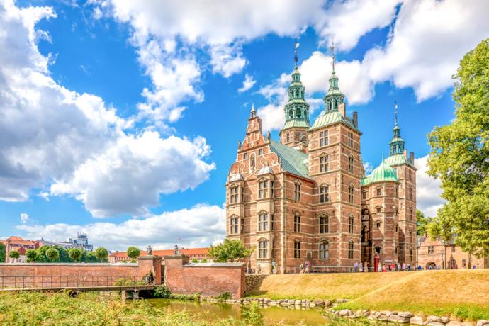 Castello di Rosenborg a Copenaghen in Danimarca