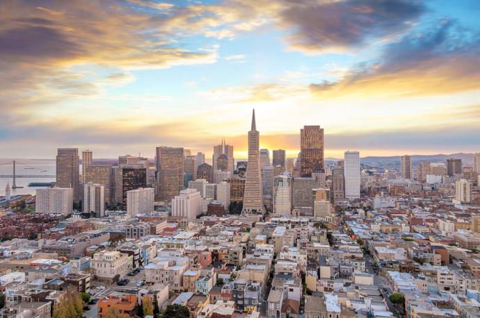 Skyline di San Francisco