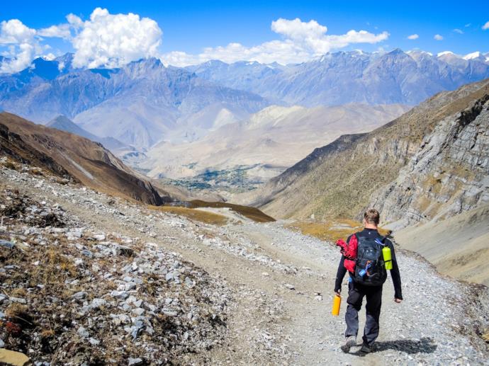 Trekking nell'Himalaya in Nepal