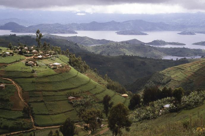 Villaggio in Ruanda per viaggio di gruppo